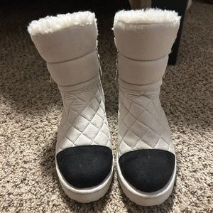 Madden Girl Faux Fur Lined Boots 5.5